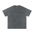 NOBODY IS BORN READY I OVERSIZED T-SHIRT PIRATE GREY