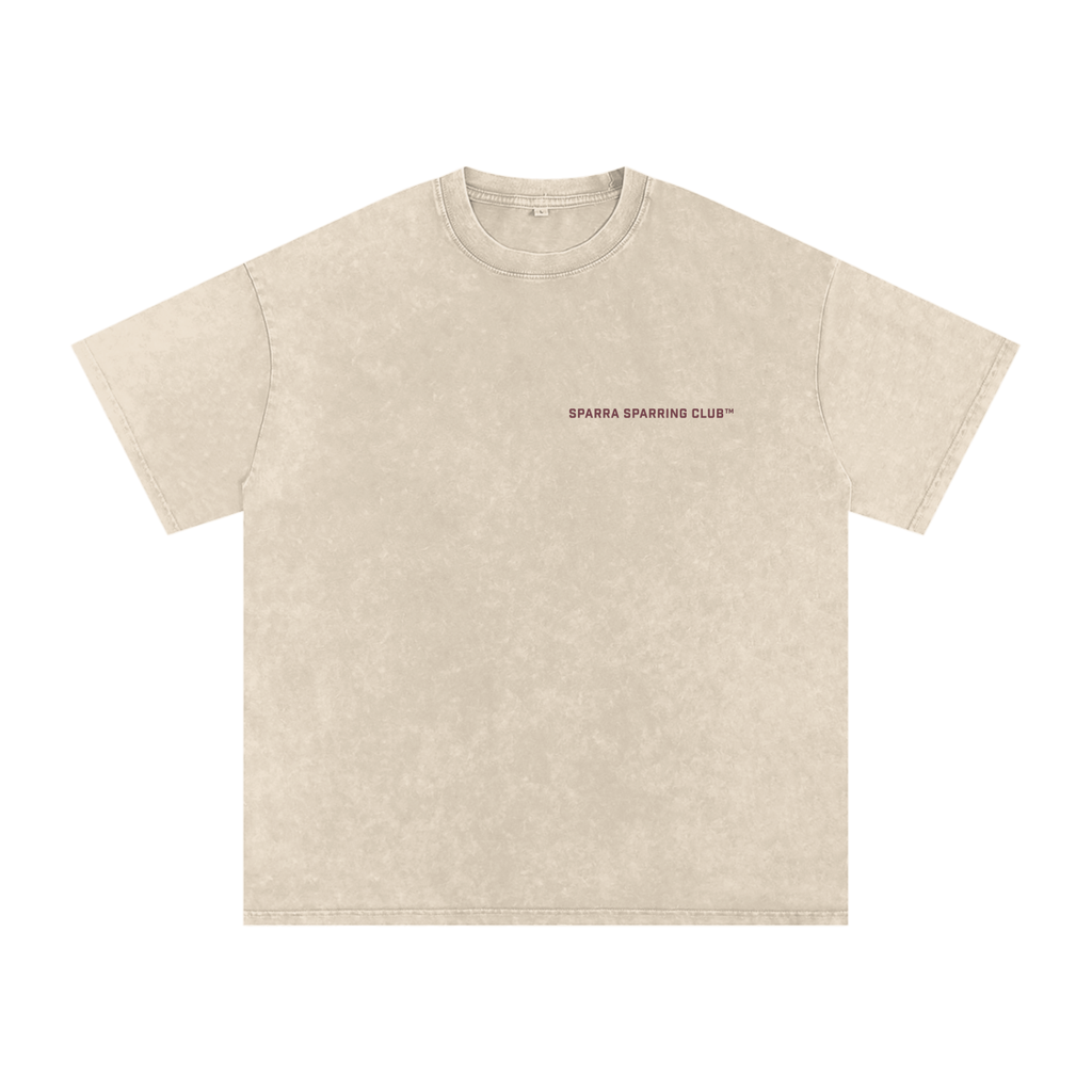 NOBODY IS BORN READY I OVERSIZED T-SHIRT APRICOT