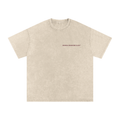 NOBODY IS BORN READY I OVERSIZED T-SHIRT APRICOT